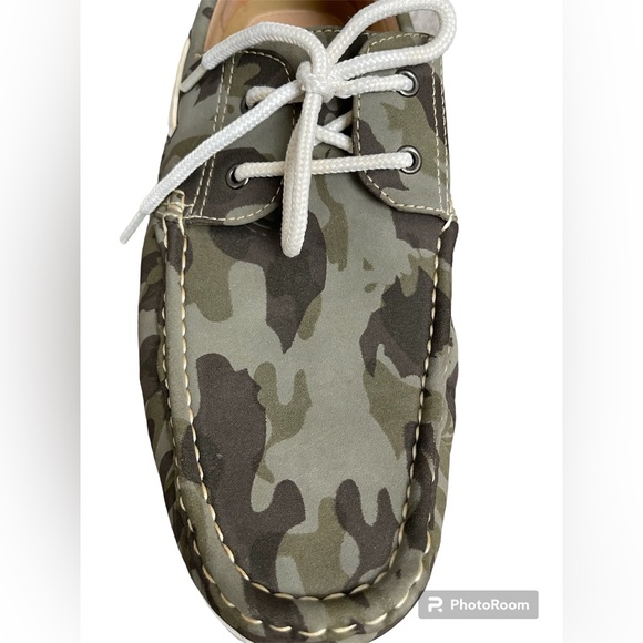 Phat Classic Mens Camo Deck/Boat Shoes Size 13 - Picture 6 of 9